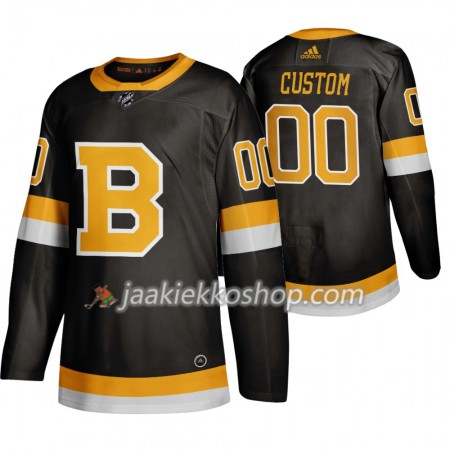 Miehille NHL Boston Bruins Pelipaita Custom Adidas 2019-20 Musta Authentic